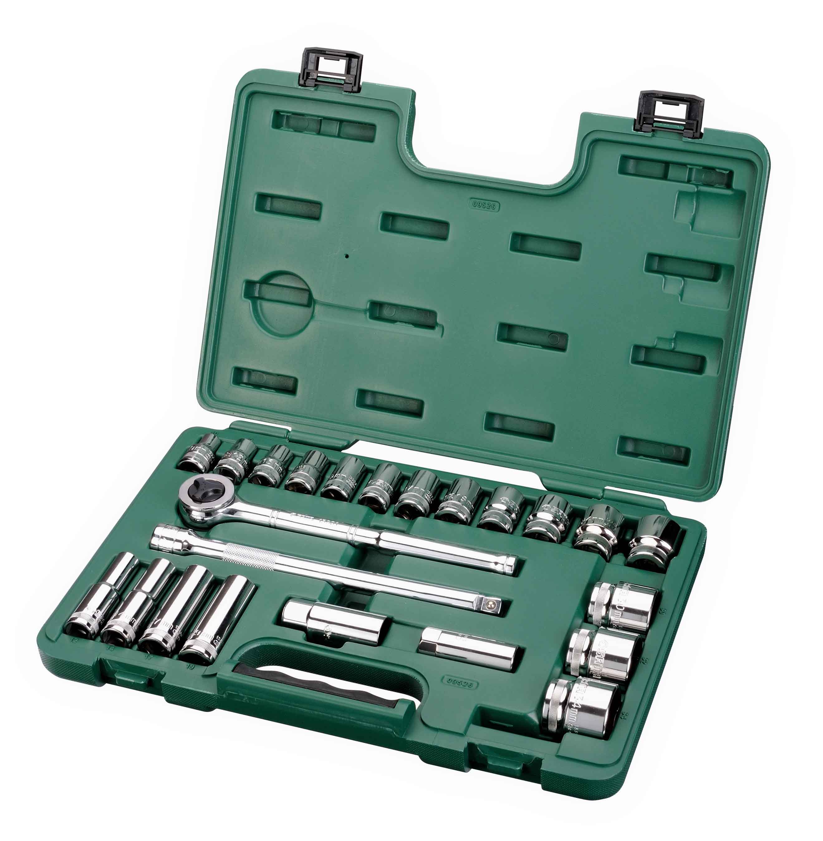23件12.5MM套筒组套 09526