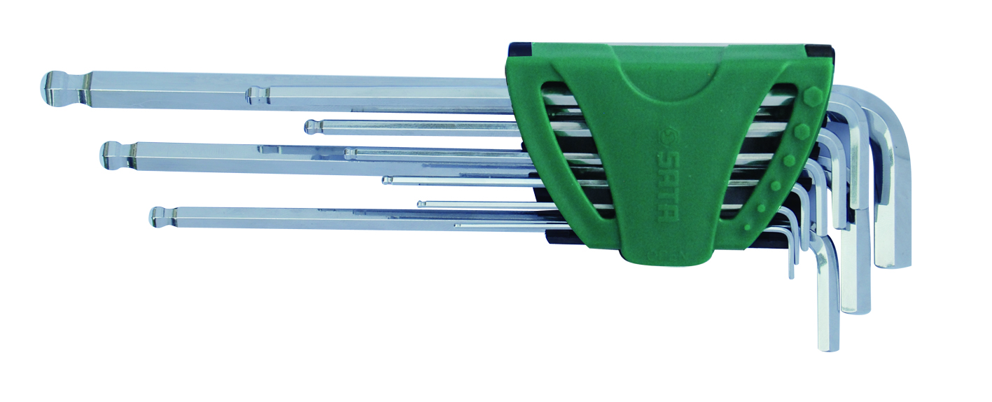 9件套公制长球头内六角扳手 09101