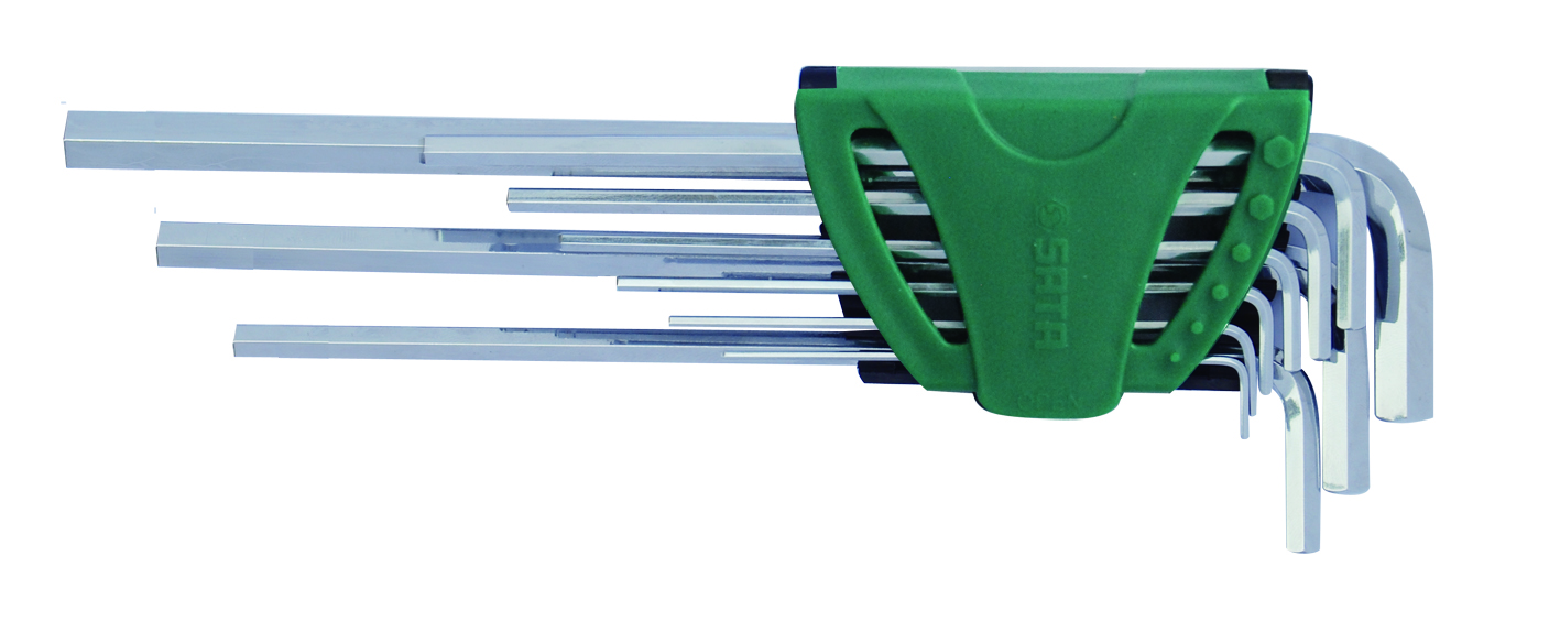 9件公制长平头内六角扳手 0103